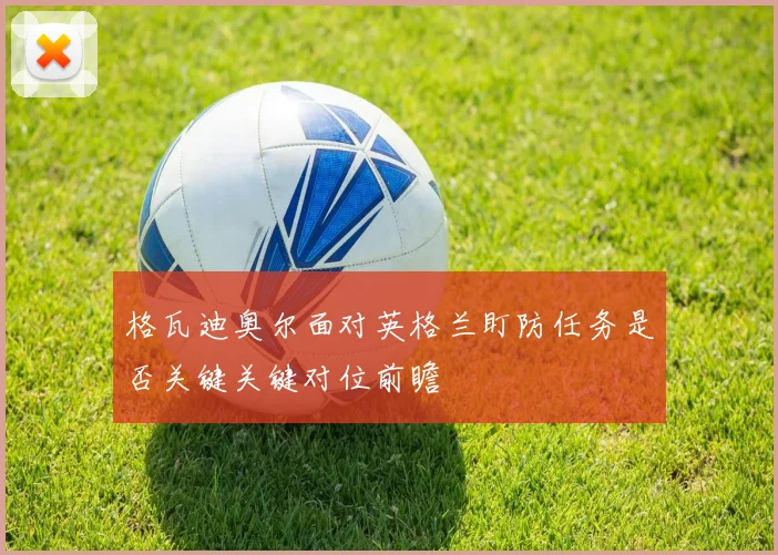 格瓦迪奥尔面对英格兰盯防任务是否关键关键对位前瞻